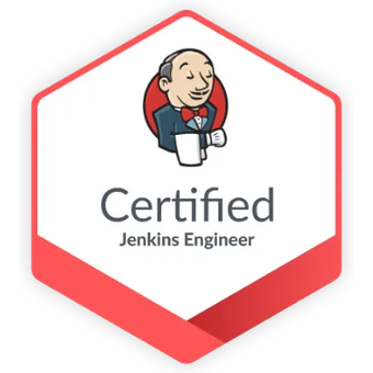Certified Jenkins Engineer badge