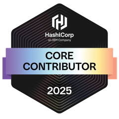 HashiCorp Core Contributor badge