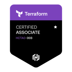 Terraform Associate (003) badge