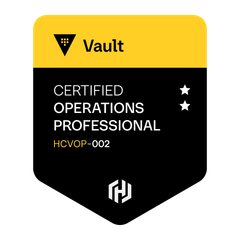 Vault Operations Professional badge